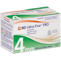 BD Ultra-Fine PRO 0,23 x 4mm (32G)