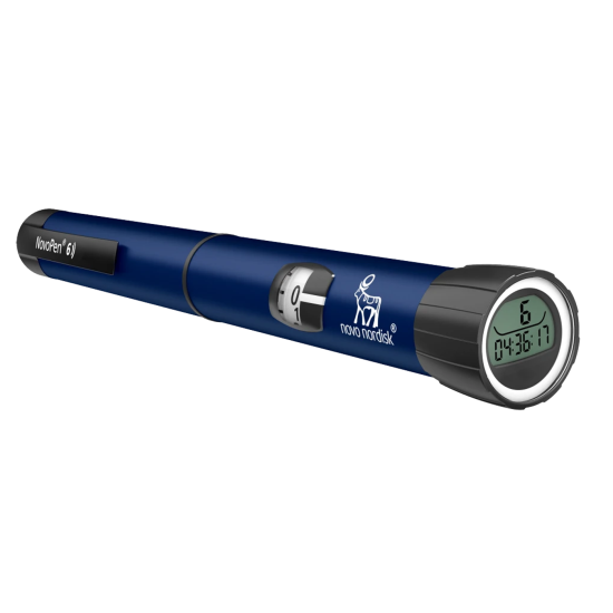 Novopen 6, 3ml pen inteligent reutilizabil albastru