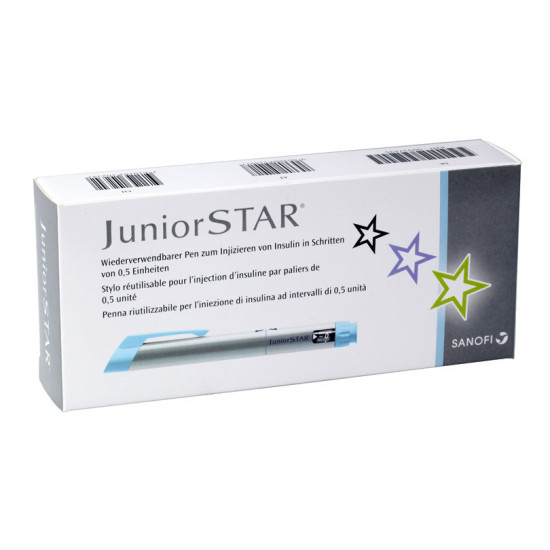 JuniorSTAR 3.0ml 0.5 unit argintiu