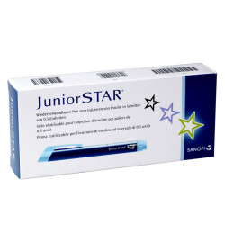 JuniorSTAR 3.0ml 0.5 unit albastru